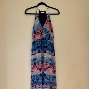 LUSH Brand Maxi Dress 💙💗🖤